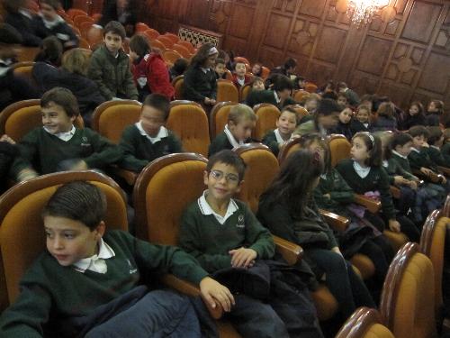 En el teatro