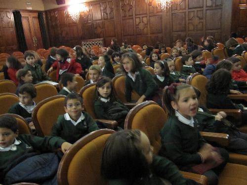 En el teatro