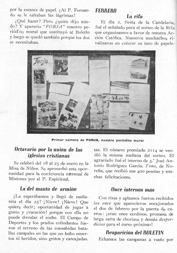 Memoria Escolar