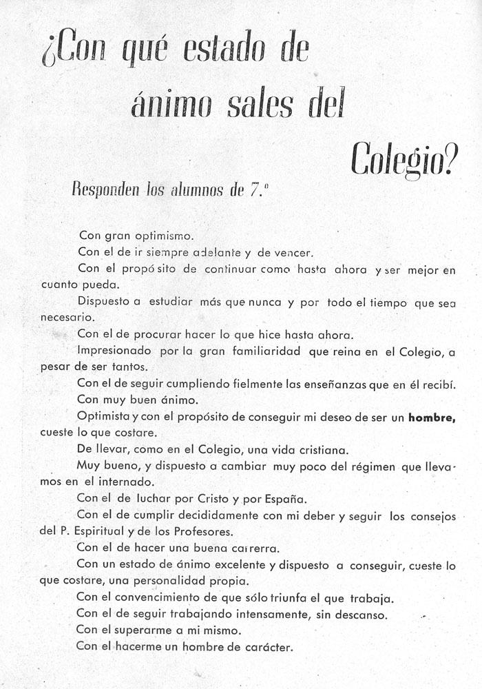 Memoria Escolar