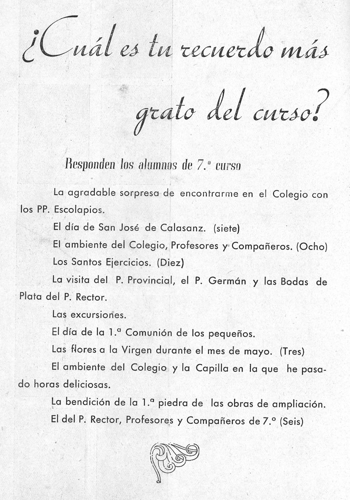 Memoria Escolar