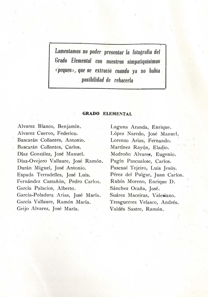 Memoria Escolar