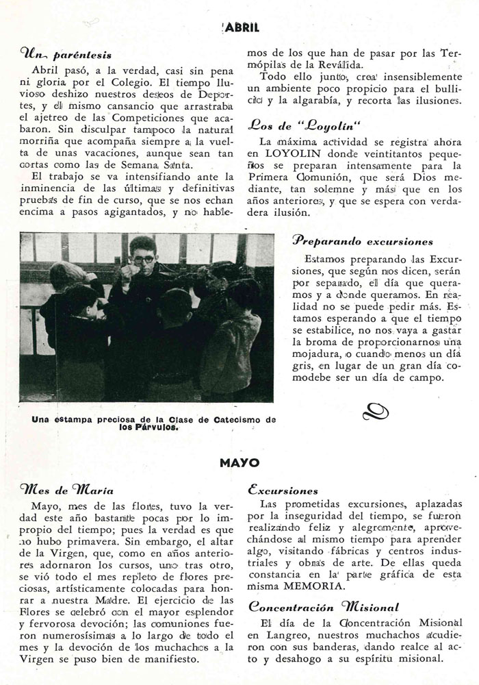 Memoria Escolar