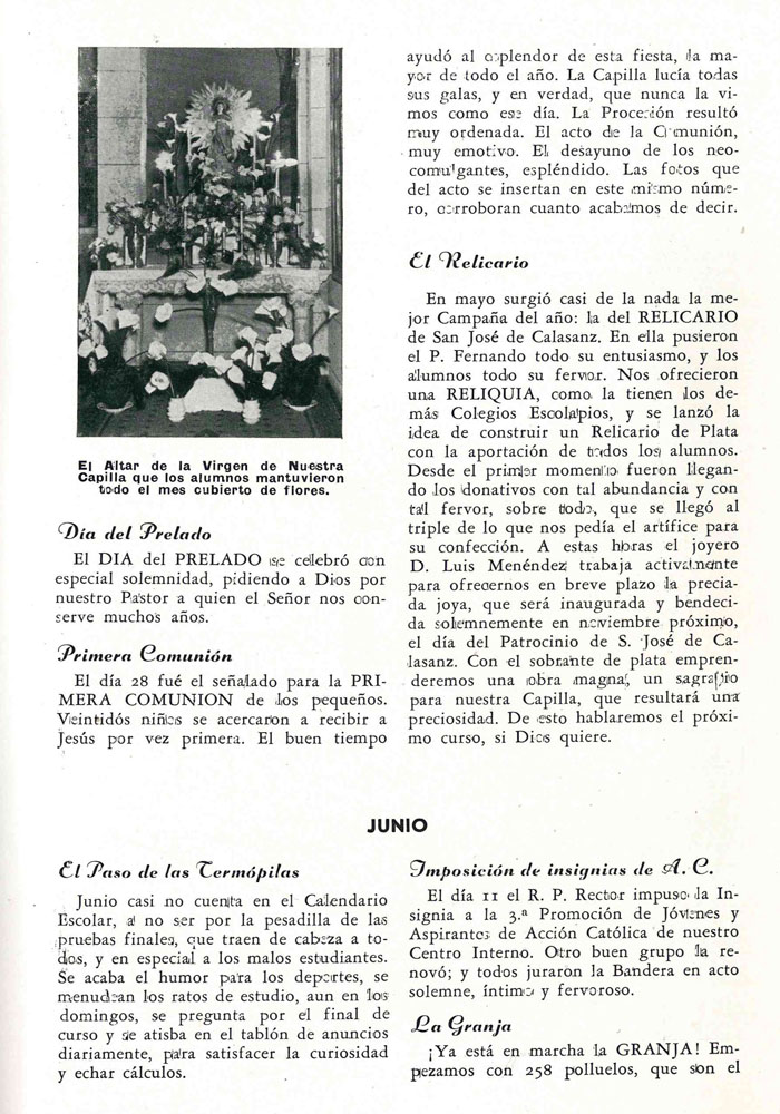 Memoria Escolar