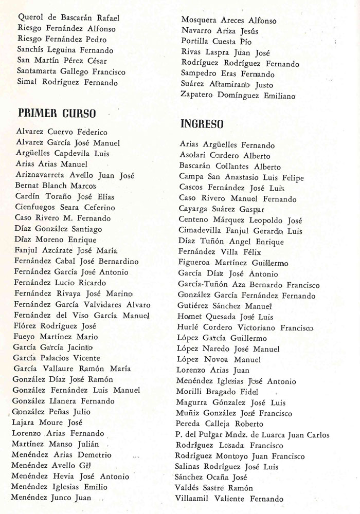 Memoria Escolar