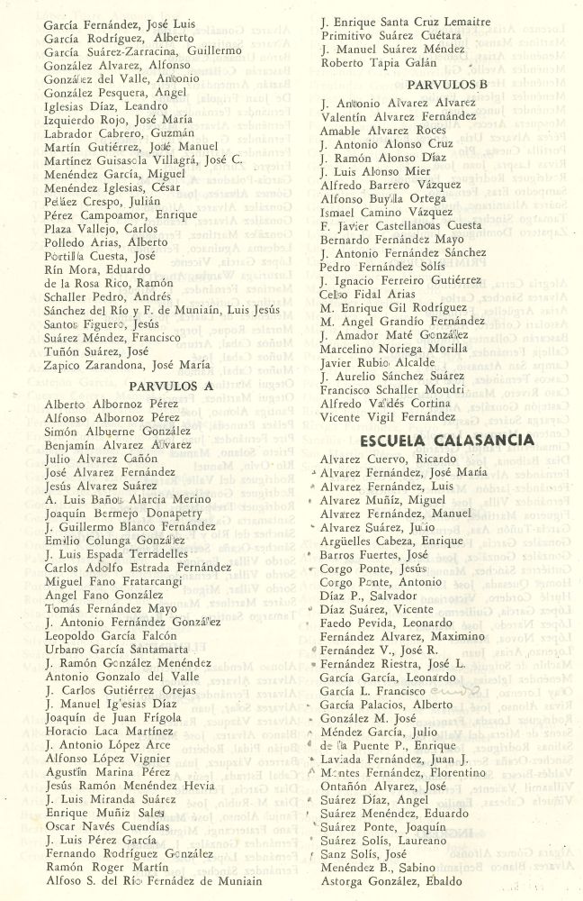 Memoria Escolar