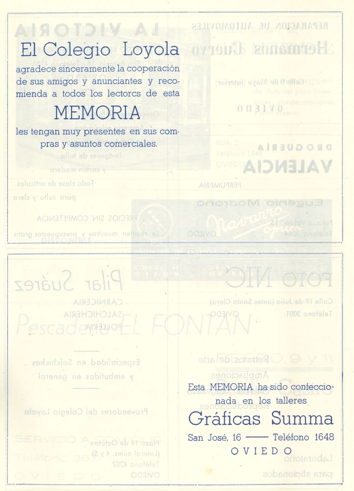 Memoria Escolar