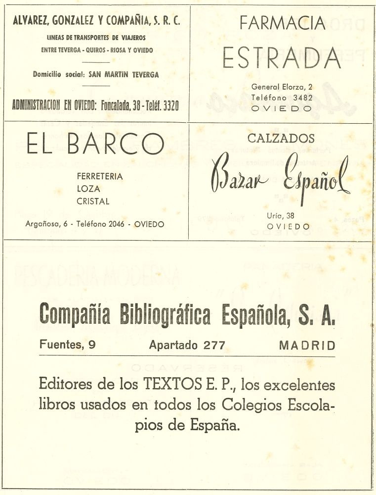 Memoria Escolar
