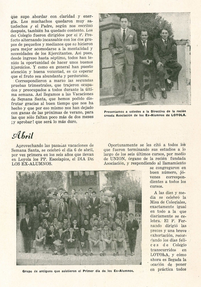 Memoria Escolar
