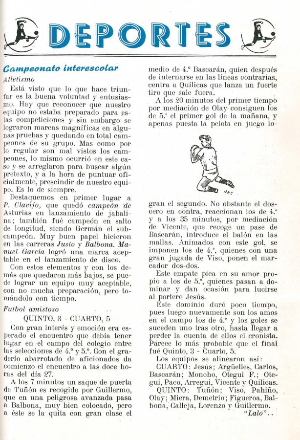 Memoria Escolar