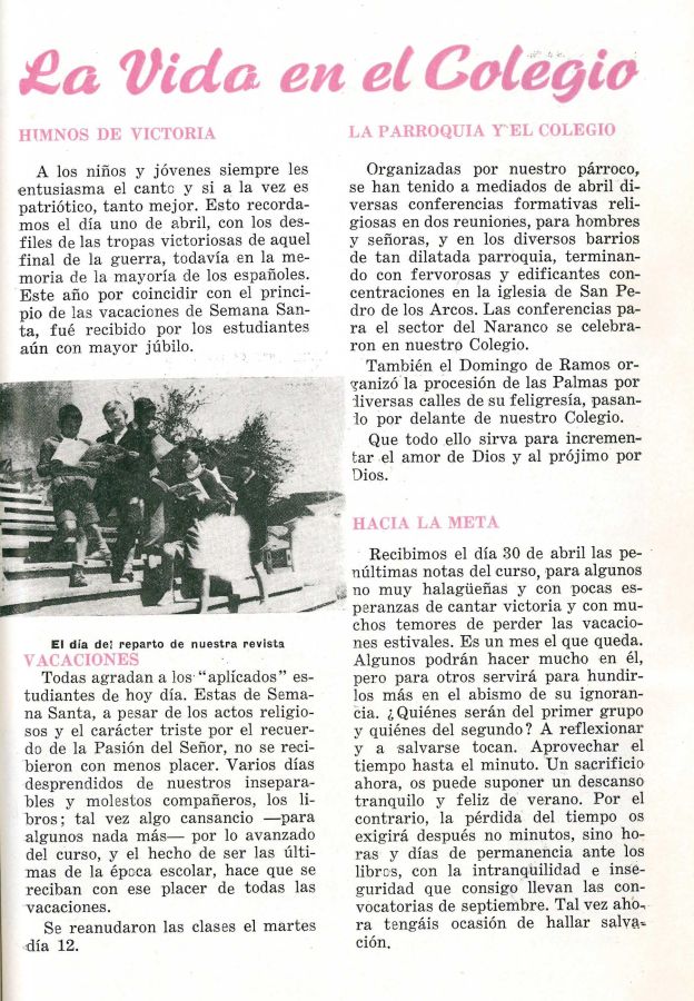Memoria Escolar