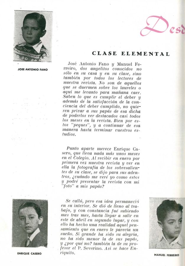 Memoria Escolar