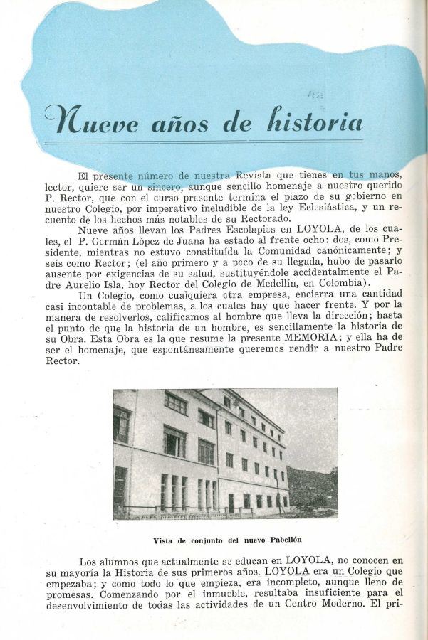 Memoria Escolar