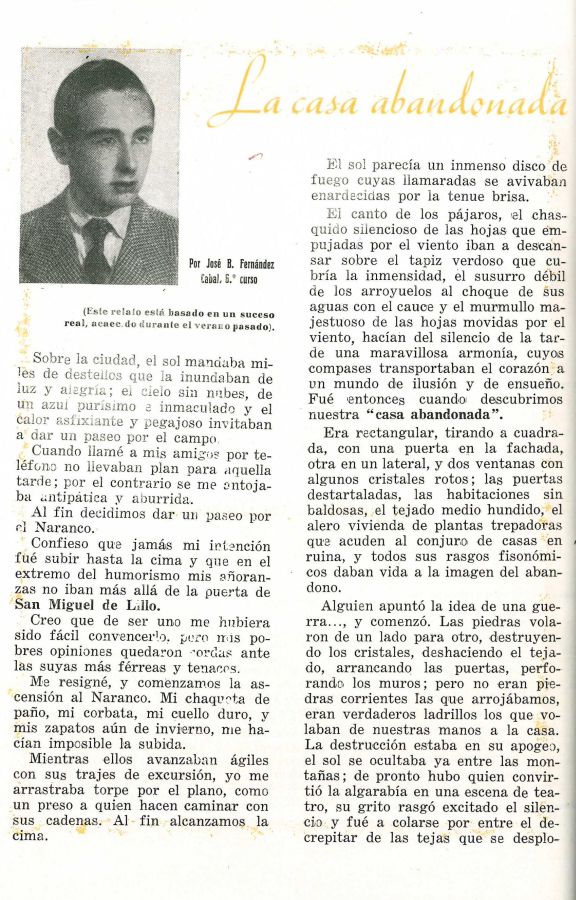 Memoria Escolar