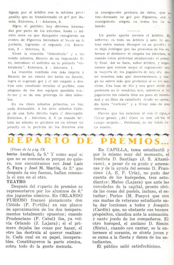 Memoria Escolar