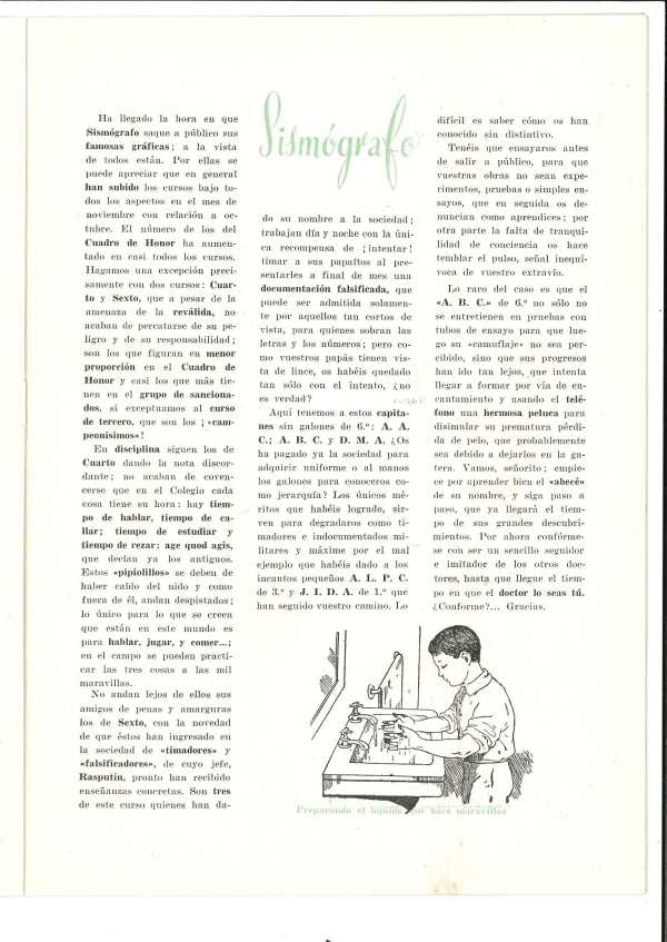 Memoria Escolar