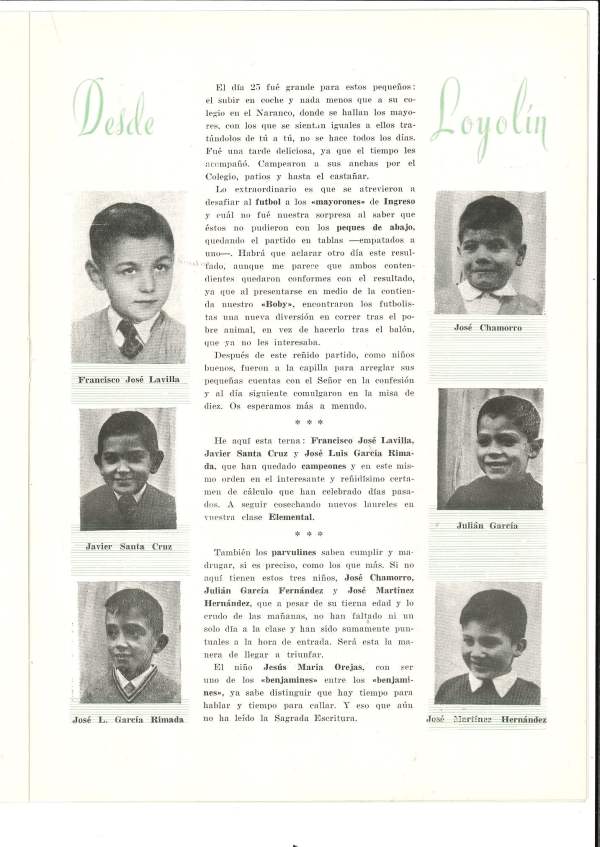Memoria Escolar