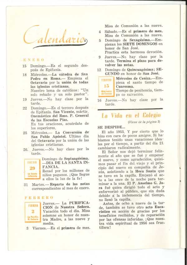 Memoria Escolar
