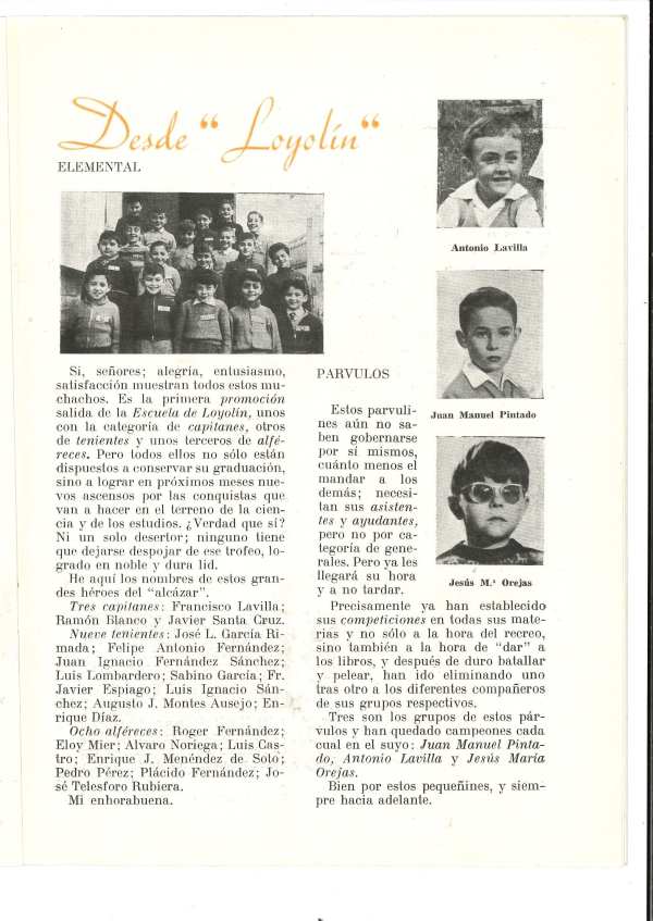 Memoria Escolar