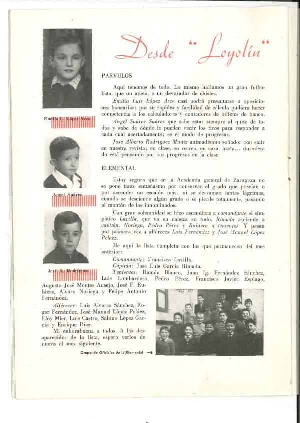 Memoria Escolar