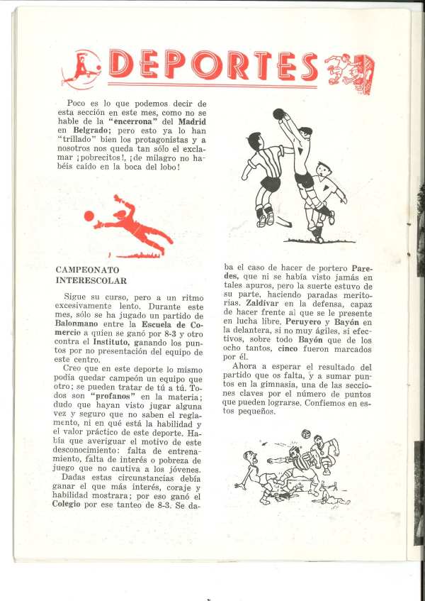 Memoria Escolar