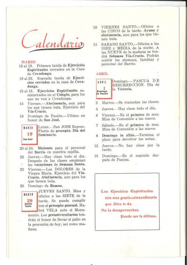 Memoria Escolar