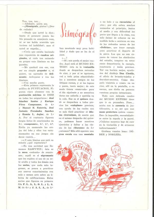 Memoria Escolar