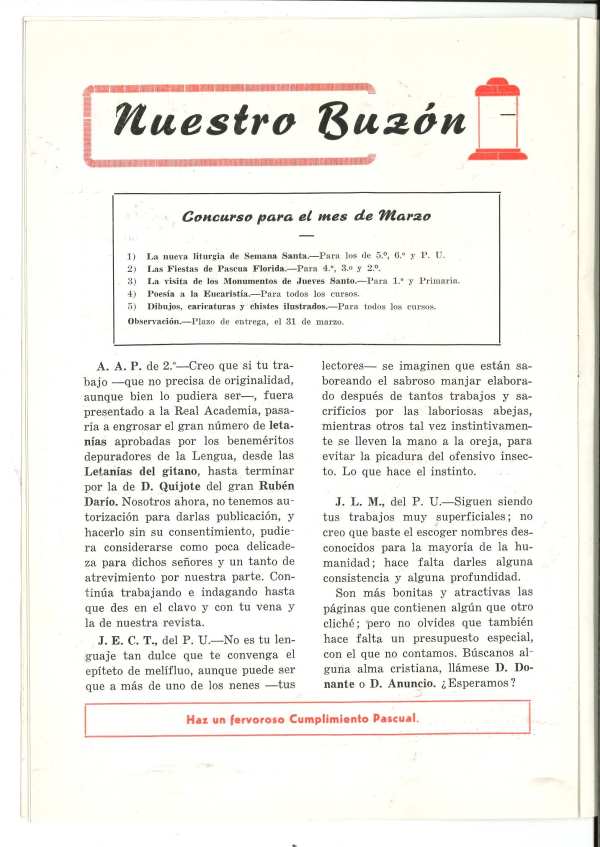 Memoria Escolar