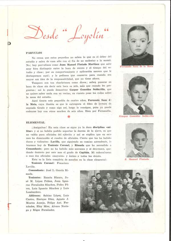 Memoria Escolar