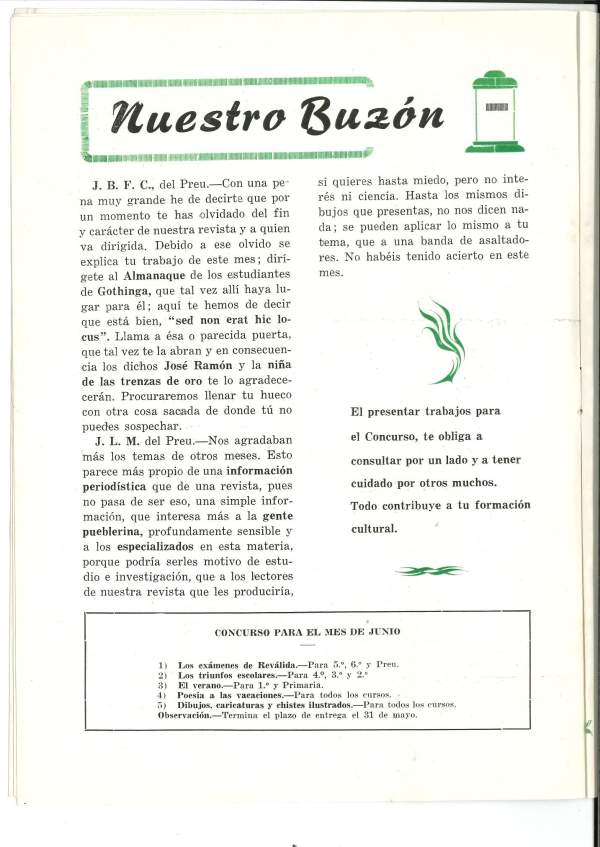 Memoria Escolar