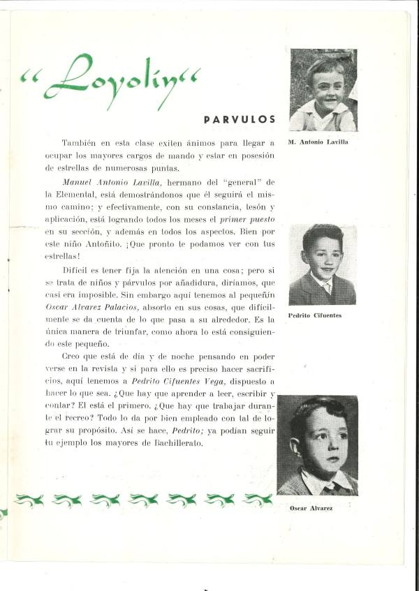 Memoria Escolar