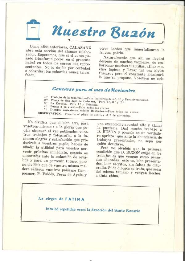 Memoria Escolar