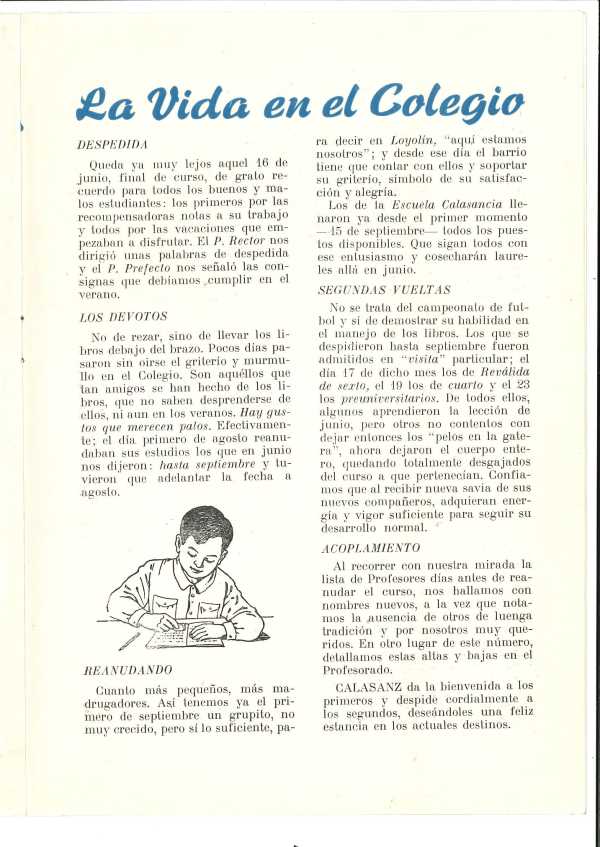 Memoria Escolar