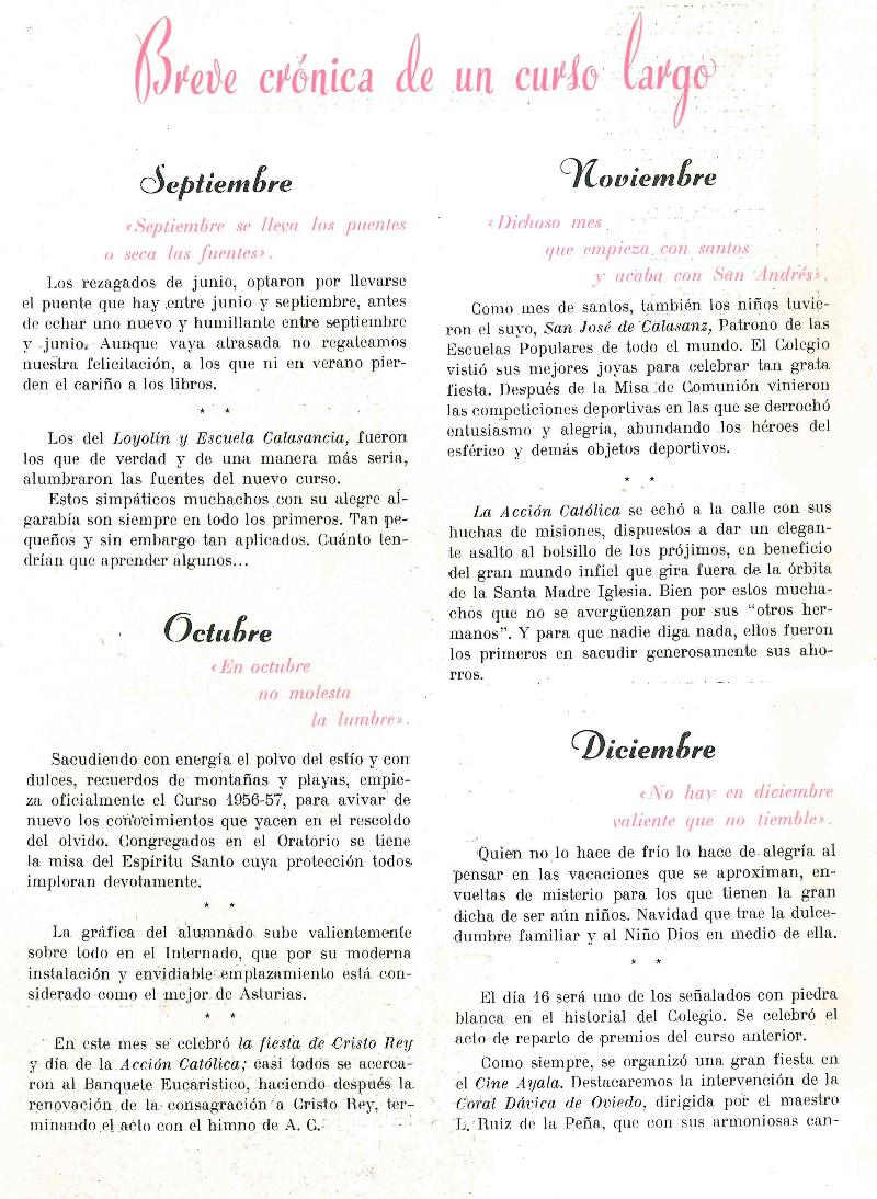 Memoria Escolar