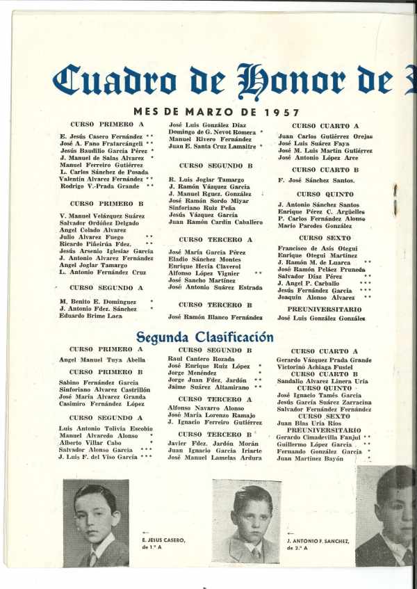 Memoria Escolar