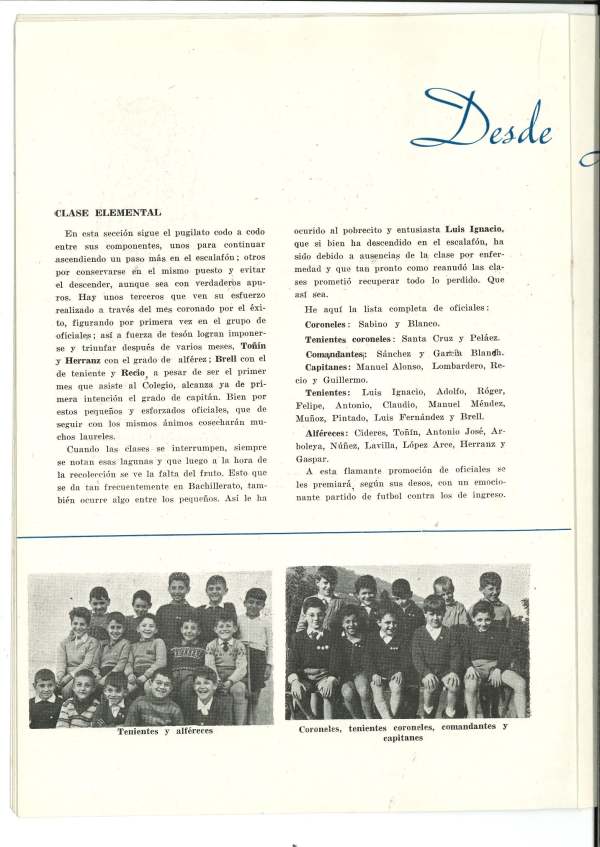 Memoria Escolar