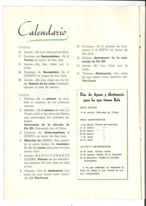 Memoria Escolar