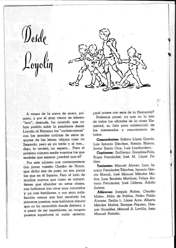 Memoria Escolar