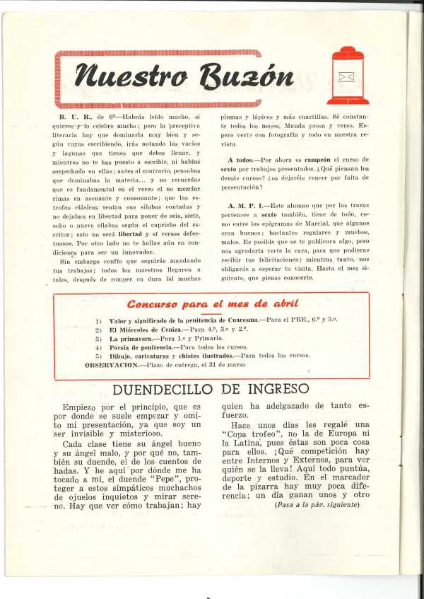 Memoria Escolar