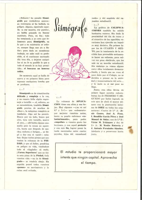 Memoria Escolar
