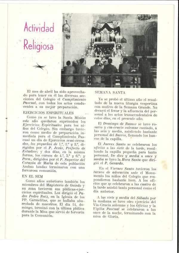 Memoria Escolar